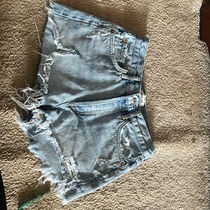 Agolde Parker Jean shorts size 25